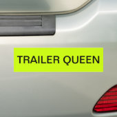 AANHANGWAGEN BUMPERSTICKER (Op auto)