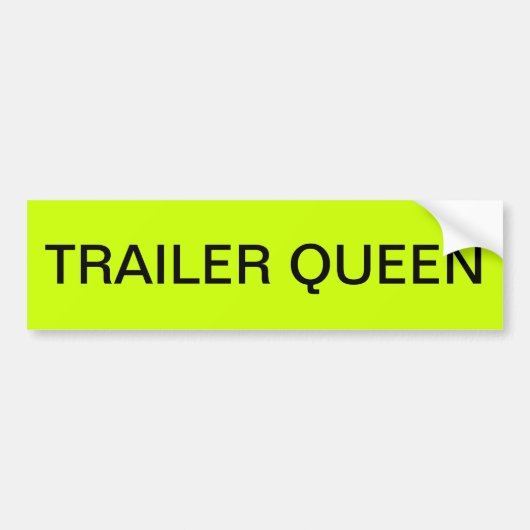 AANHANGWAGEN BUMPERSTICKER (Voorkant)