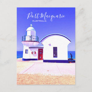 Aanhangwagen met aansteker Port Macquarie Australi Briefkaart