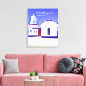 Aanhangwagen met aansteker Port Macquarie Australi Canvas Afdruk (Insitu (Woonkamer))