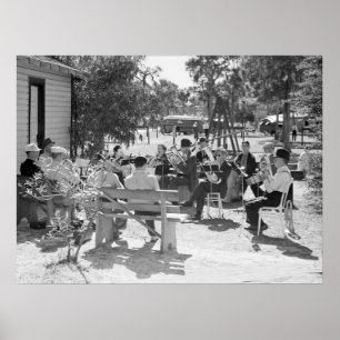 Aanhangwagenpark band: 1914 poster