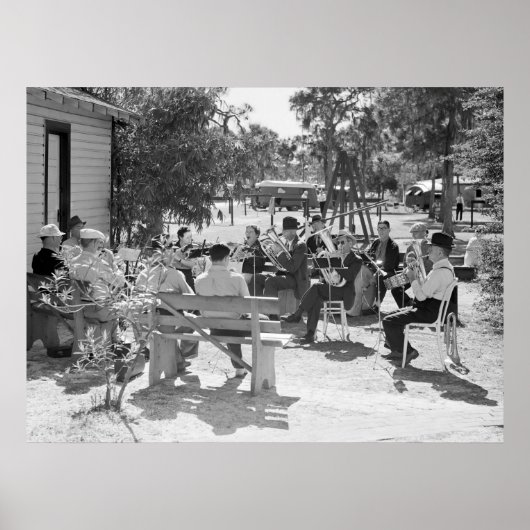 Aanhangwagenpark band: 1914 poster (Voorkant)