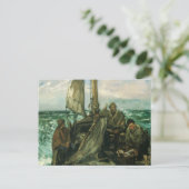 Aanhangwagens van het Zee van Edouard Manet,  kuns Briefkaart (Staand voorkant)