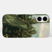 Aanhangwagens van het Zee van Edouard Manet,  kuns Case-Mate iPhone Case (Achterkant (horizontaal))