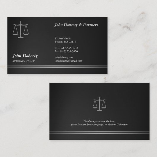 AANHANGWEZIGHEID | Beroepsbeoefenaars Visitekaartje (Voorkant / Achterkant)