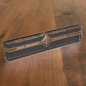 AANHANGWEZIGHEID | Elegant Desk Name Bord Naambordje (Zijkant)