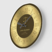 AANHANGWEZIGHEID | Elegant Golden Classy Gift Grote Klok (Hoek)