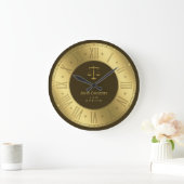 AANHANGWEZIGHEID | Elegant Golden Classy Gift Grote Klok (Huis)