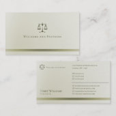 AANHANGWEZIGHEID | Elegant Visitekaartje (Voorkant / Achterkant)