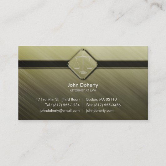 AANHANGWEZIGHEID | Groen Visitekaartje (Voorkant)