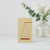 AANHANGWEZIGHEID | Modern Visitekaartje (Staand voorkant)