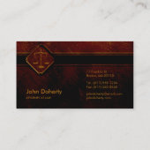 AANHANGWEZIGHEID | Rechtspersonen Visitekaartje (Achterkant)