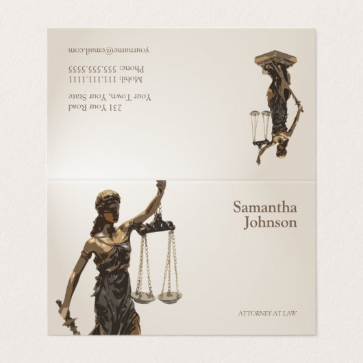 AANHANGWEZIGHEID | Themida Visitekaartje (Buitenkant ongevouwen)