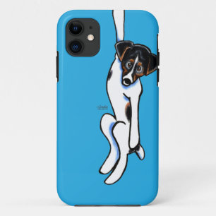 Aanhankelijke Hefboom Russell Off-Leash Art™ iPhone 11 Hoesje