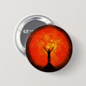 Aanhef op de Button/badge van de zon Ronde Button 5,7 Cm (Voorkant /achterkant)