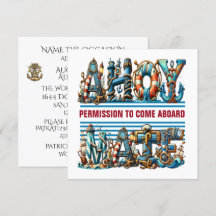 AANHOOR TOESTEMMING OM AAN BOORD TE KOMEN