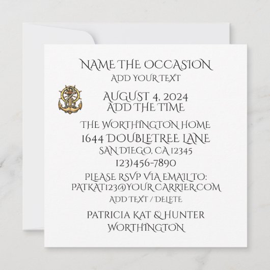 AANHOOR TOESTEMMING OM AAN BOORD TE KOMEN KAART (Achterkant)