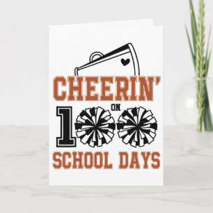 Aanhoudend 100 dagen school Voetbal Kids Leraar Kaart
