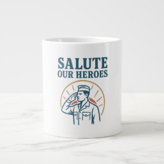 Aanhoudende positiviteit grote koffiekop