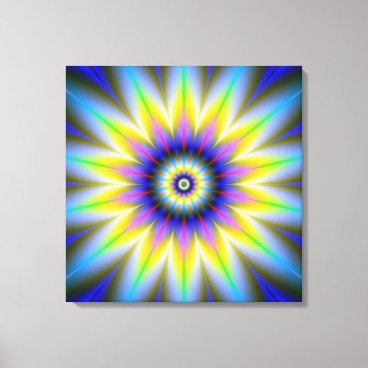 Aanjager in de aanloopcanvasafdruk canvas afdruk (Voorkant)