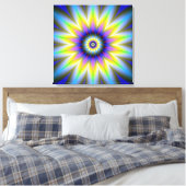 Aanjager in de aanloopcanvasafdruk canvas afdruk (Insitu (Slaapkamer))