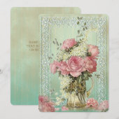 aanjager - Kaart voor uitnodiging (Voorkant / Achterkant)