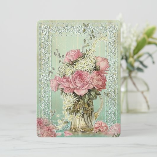 aanjager - Kaart voor uitnodiging (Staand voorkant)