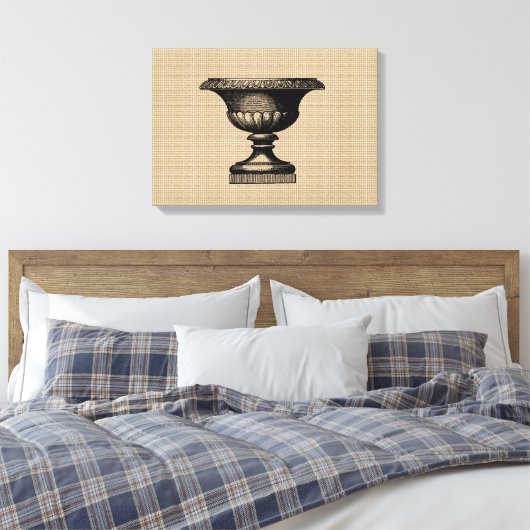 aanjager op canvas (Insitu (Slaapkamer))