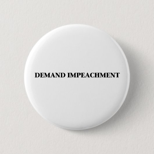 Aanklacht eisen ronde button 5,7 cm (Voorkant)