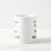 Aanklacht wegens pensionering koffiemok (Center)