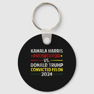 Aanklager Harris vs. Donald Trump veroordeelde mis Sleutelhanger