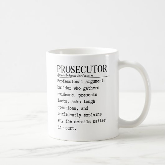 Aanklager Koffiemok (Rechts)
