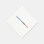 Aanklager over Felon rood wit en blauw modern Servet (Hoek)