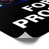 Aanklager Trump Felon van Kamala Harris Poster (Hoek)