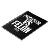 Aanklager vs Felon 2024 Notitieboek (Linkerzijde)