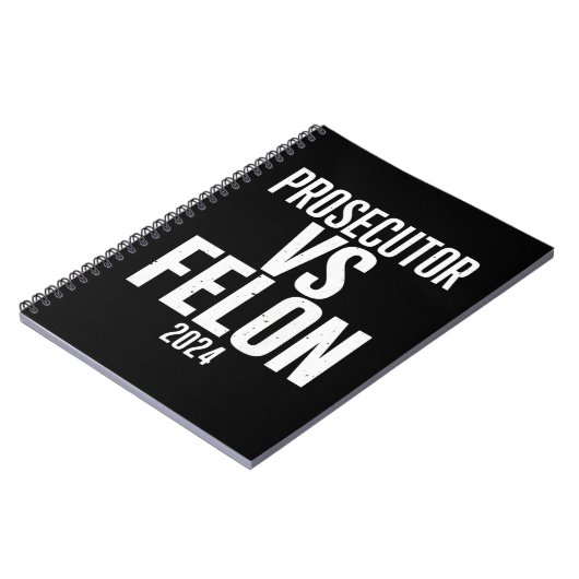 Aanklager vs Felon 2024 Notitieboek (Linkerzijde)