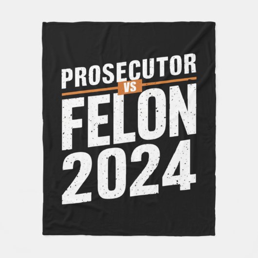 Aanklager Vs Misdadiger 2024 Fleece Deken (Voorkant)