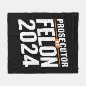 Aanklager Vs Misdadiger 2024 Fleece Deken (Voorkant (Horizontaal))