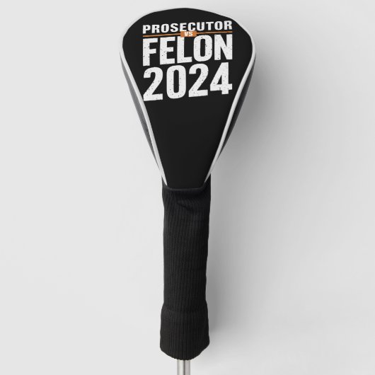 Aanklager Vs Misdadiger 2024  Golfheadcover (Voorkant)