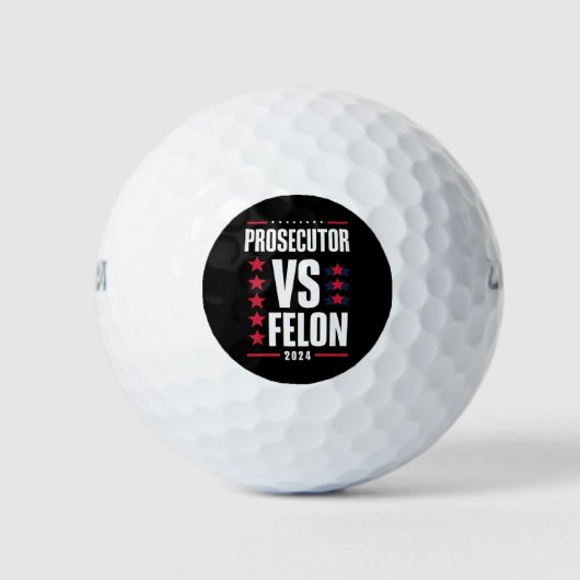 Aanklager Vs Veroordeelde 2024 Golfballen (Voorkant)