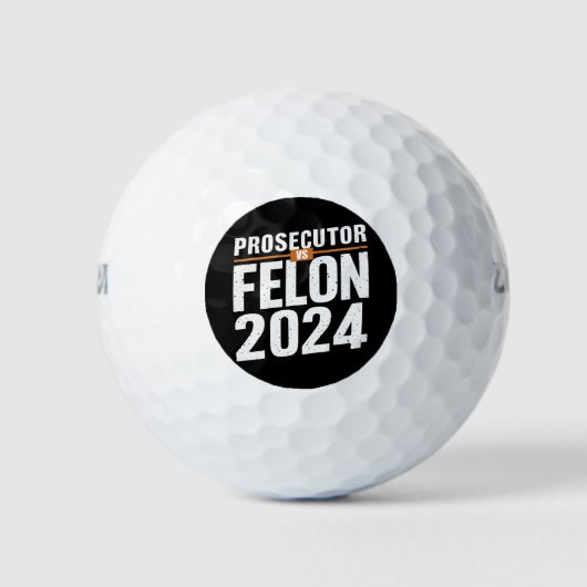 Aanklager Vs Veroordeelde 2024  Golfballen (Voorkant)