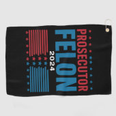 Aanklager Vs Veroordeelde 2024 Golfhanddoek (Horizontaal)