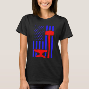 Aankomende Hoefijzer Hoof Trimming Equine Shoeing_ T-shirt