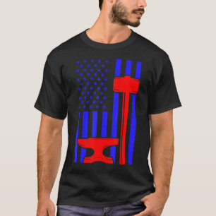 Aankomende Hoefijzer Hoof Trimming Equine Shoeing_ T-shirt