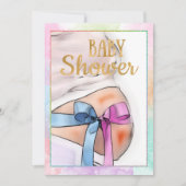 Aankomende moeder Baby shower uitnodiging (Voorkant)