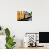 Aankomst bij het treinstation van Durango Poster (Thuiskantoor)