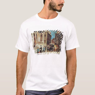 Aankomst bij kerstfeest t-shirt