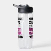 Aankomst/blok/iemand van wie ik hou...Borstkanker Waterfles (Rechts)