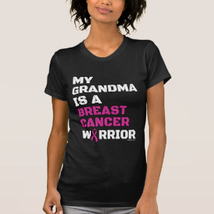 Aankomst/blok/oma...Borstkanker T-shirt