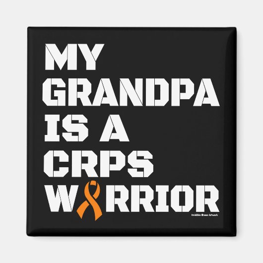 Aankomst/blok/opa...CRPS Magneet (Voorkant)